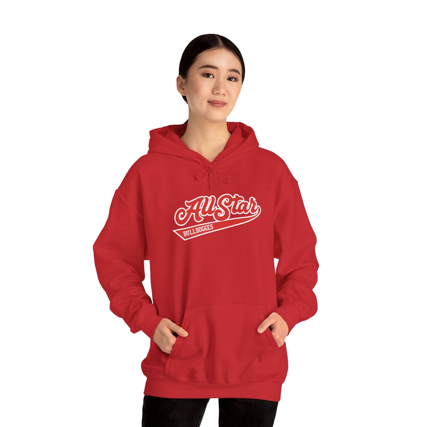 ‘Rocket Red’ Logo Unisex Hoodie