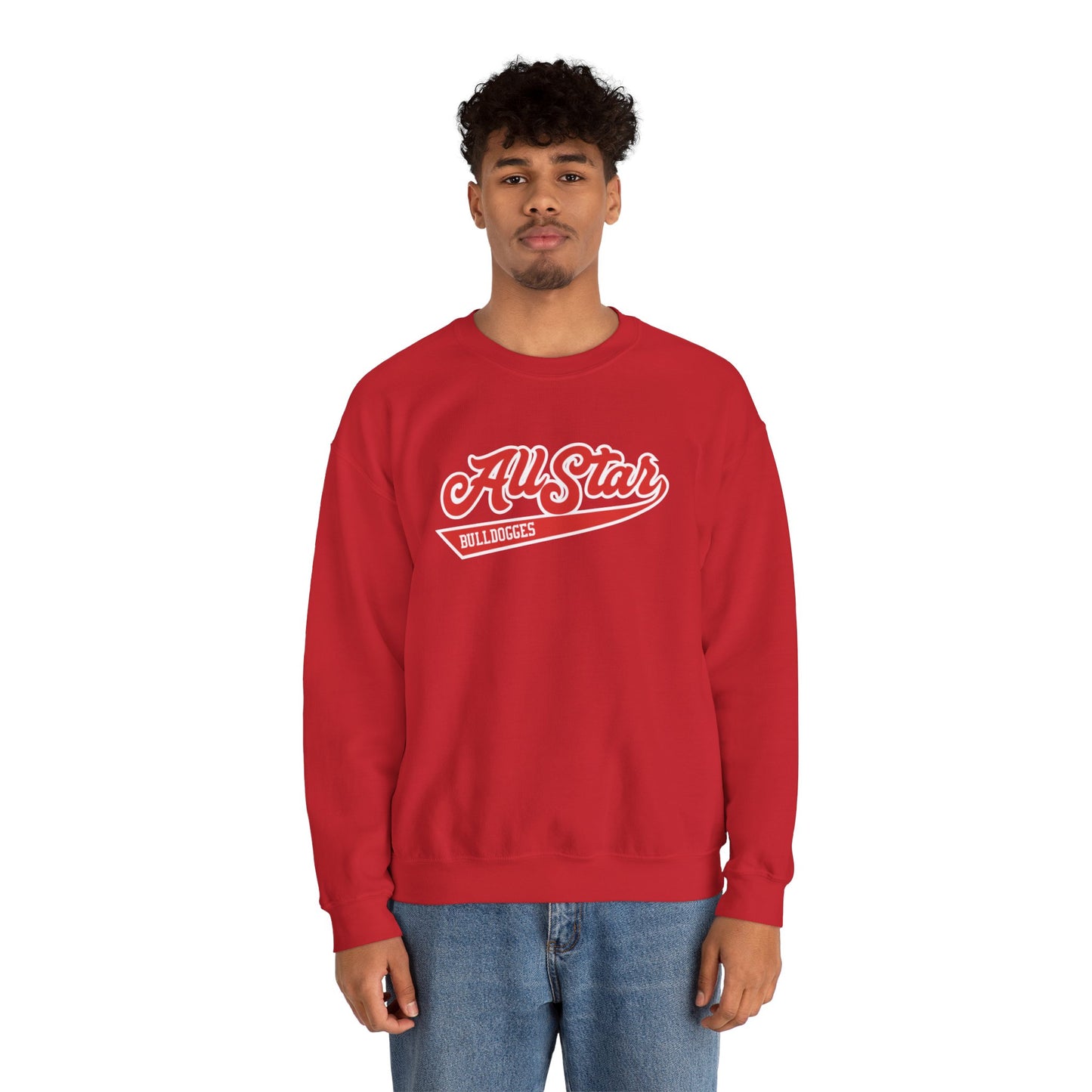 ‘Rocket Red’ Logo Unisex Crewneck Sweatshirt